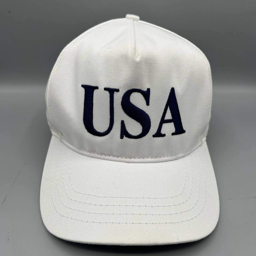 Official Trump USA 45 Hat Men White Black Cali Fame Snap Back Cap